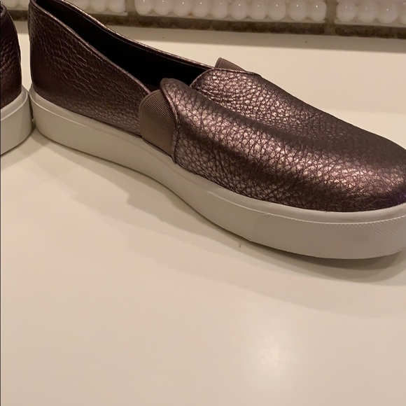 VINCE BLAIR METALLIC COPPER/BRONZE SNEAKERS—MINT! 5.5 - Picture 4 of 8